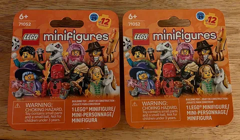 New Sealed LEGO CMF Series 29 Bionicle Cosplayer  and Mysterious Ronin Lot Of 2