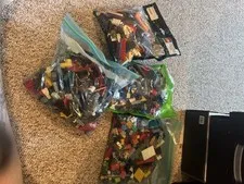 Huge Lot Of 4 Bags Of building Blocks not LEGO
