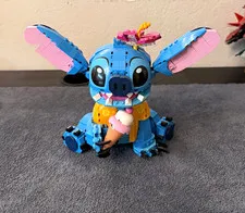 LEGO Stitch Character Bulk Lot 730 Pieces Multicolor Plastic Bagged