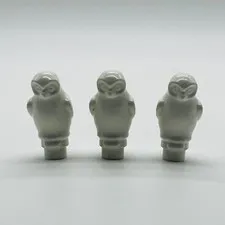 Lego Animals Lot of 3 White Owl, Rounded Features Harry Potter