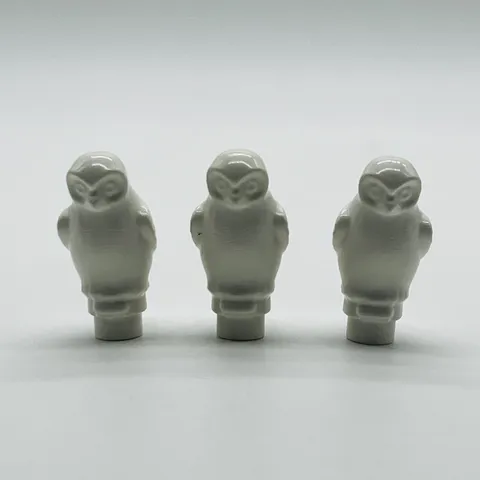 Lego Animals Lot of 3 White Owl, Rounded Features Harry Potter
