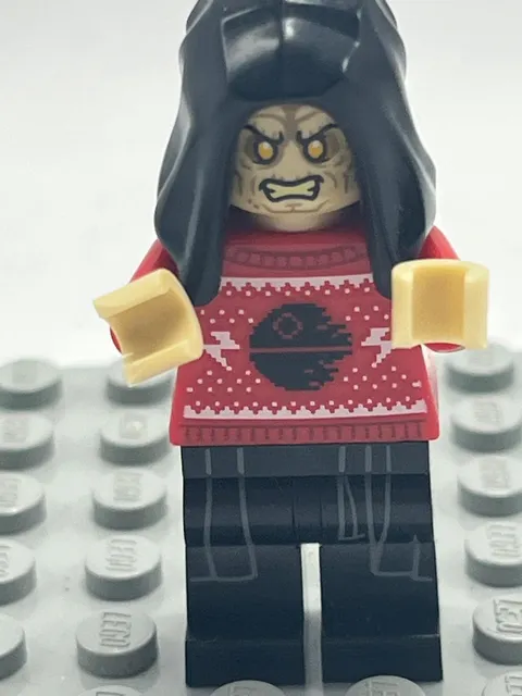 LEGO Star Wars Emperor Palpatine Holiday Sweater sw1297 Excellent