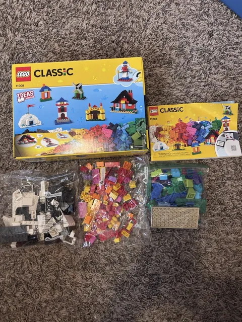LEGO® Classic Bricks  Houses Building Set 11008 Orig Box, Instructions
