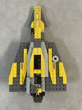 LEGO Star Wars 7669 Anakin’s Jedi Starfighter - Incomplete For Parts