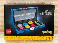 LEGO Pokémon Kanto Region Badge Collection Set 40892, 312 Pieces, unopened  Box