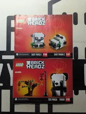 LEGO BrickHeadz 40466 Chinese New Year Pand Instruction Manuals Only! No Bricks!