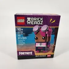 Lego 40728 Brickheadz Fortnite Brite Bomber Exclusive - New Sealed Retired