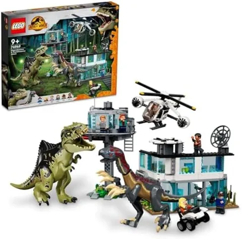 LEGO 76949 Jurassic World: Giganotosaurus & Therizinosaurus  Block Toy kit F/S