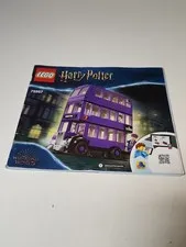 Lego Harry Potter The Knight Bus #75957 Instruction Book Only