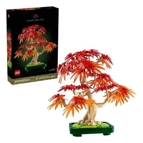 LEGO® Botanicals Japanese Red Maple Bonsai Tree 10348 Building Set