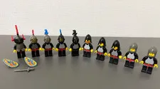 LEGO Castle Black Knights Minifigure Set of 10