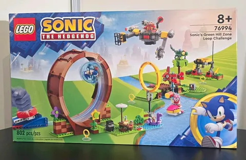 LEGO Sonic 76994 Sonic’s Green Hill Zone Loop BRAND NEW UNOPENED