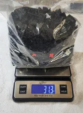 Lego Lot Bulk Pieces Black Assorted 3.13 lbs.