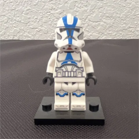 LEGO Star Wars 501st Clone Trooper Minifigure NO HELMET HOLES