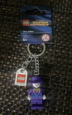 LEGO The Joker Minifigure Keychain DC Comics Super Heroes 851003