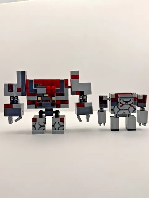 LEGO Redstone Golems from set 21163