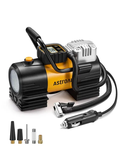 Astroai Tire Inflator Portable Air Compressor Up To 150 Psi Tire Pump For Car