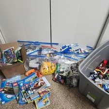 LEGO Large Lot   - Multiple Sets Lego City/ Creator with Manuals mini figures 