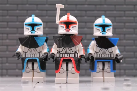 LEGO Star Wars RMC Clone Wars Muunilinst 10 Arc Troopers Phase 1 (Pad Printed)
