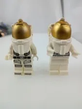 LEGO Space Astronaut gold visor Exploration minifigure Lot 2