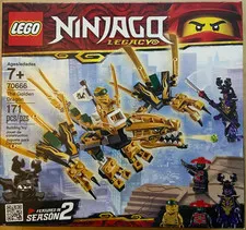 LEGO Ninjago Legacy 70666 The Golden Dragon NEW!