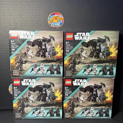 Lot (4) NIB - LEGO Star Wars #75412 Death Trooper & Night Trooper Battle Pack