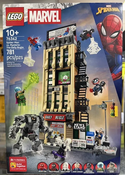 LEGO (76342) Marvel Spider-Man vs. Mysterio: The Daily Bugle - 781pc Set