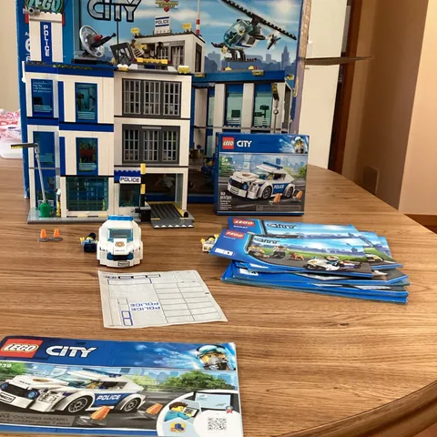 Lego City: Police Station #60047 and Lego City: Police Patrol Car #60239