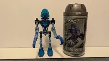 LEGO BIONICLE Gali 8533 Toa Mata Complete Set with Canister And Instructions