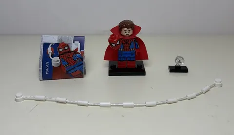 LEGO Marvel Zombie Hunter Spider-Man Minifigure + Web