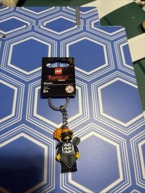 LEGO Ninjago Movie MISAKO Koko Lady Iron Dragon Minifigure Keychain Key Chain