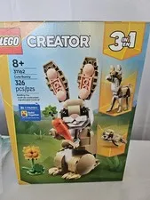 LEGO Creator 3-in-1 Cute Bunny 6527848 (New Sealed)  Number 31162