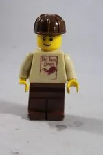 Lego Group Legoland 2007 Hat Posable Dig Those Dinos Construction Worker 