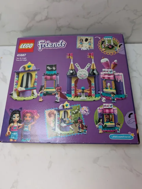 LEGO Friends 41687 Magical Funfair Stalls Sealed Set Emma Camila Henry
