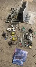 Large Bulk Lot of LEGO Mindstorms NXT Parts Bricks Motors Cables Sensors - 8 Lbs