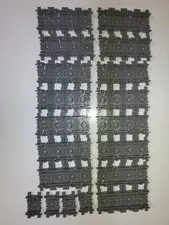 Lego Flexible Train Track x 128 Dark Bluish Gray 88492c00
