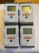 Lot Of 4 Retired LEGO Mindstorms NXT Intelligent Brick 53788 With 3 Batteries