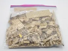 15 oz of Assorted Beige Lego Pieces