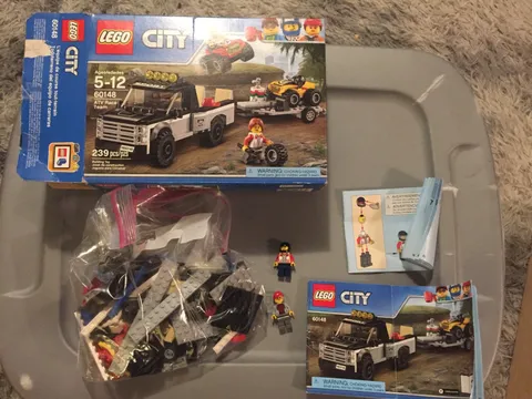 LEGO City ATV Race Team 60148 100% Complete With Box
