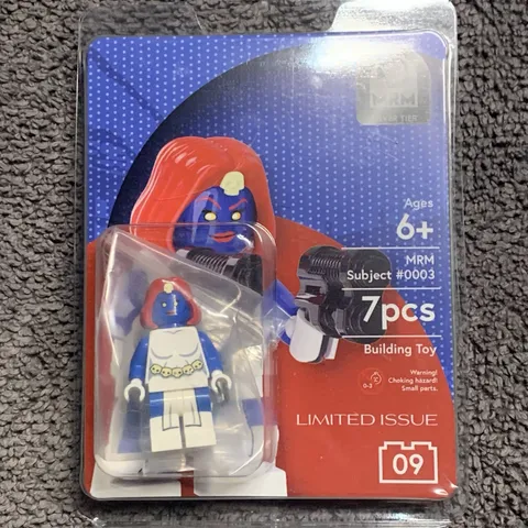 LEGO Marvel Superheroes MRM Mystique Custom Pad Printed