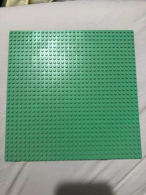 Vintage LEGO Classic Green 32x32 Baseplate - 1 Piece Only