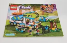 Lego Friends 41339 Mia's Camper Van Instruction Manual Book Only