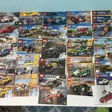 Lego Speed Champions And Vehicles Instruction booklets Only Lot Of Over 40