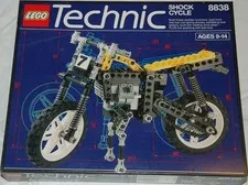 Lego Technic: 8838 Shock Cycle Complete with Instructions