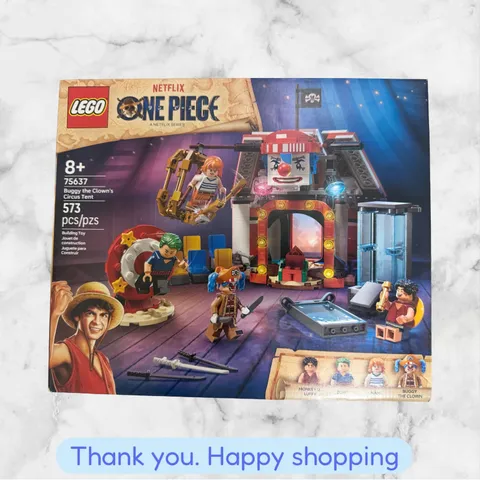 LEGO 75637 One Piece Netflix Buggy the Clown's Circus Tent Set 573pcs NEW SHIP