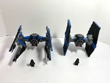 LEGO Star Wars: TIE Interceptor 6206 (2006) +  TIE Fighter 7146