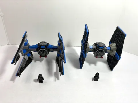 LEGO Star Wars: TIE Interceptor 6206 (2006) +  TIE Fighter 7146