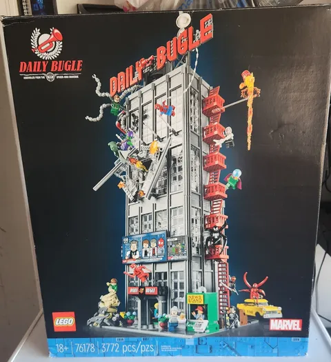 🔥🔥LEGO Super Heroes: Daily Bugle (76178) BOX ONLY!!!!
