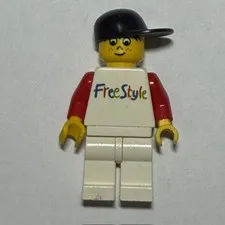 LEGO FreeStyle Boy Minifigure w/Black Baseball Cap