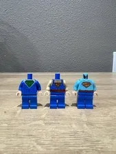 LEGO DC Superman Custom Printed Minifigure Torso lot Green Lantern,Bizarro